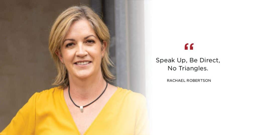 Build a workplace culture of 'No Triangles' | Rachael Robertson | Health & Safety Speaker Build a workplace culture of 'No Triangles' | Rachael Robertson | Health & Safety Speaker