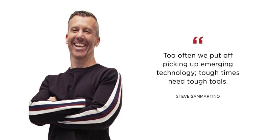 Steve Sammartino Quote Card A quote by Steve Sammartino