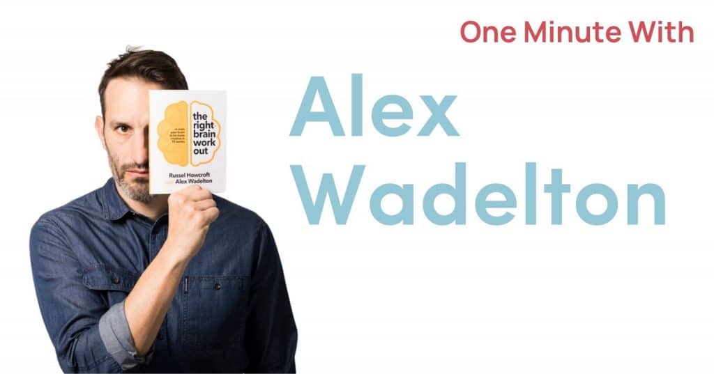 V1 one minute with Alex Wadelton