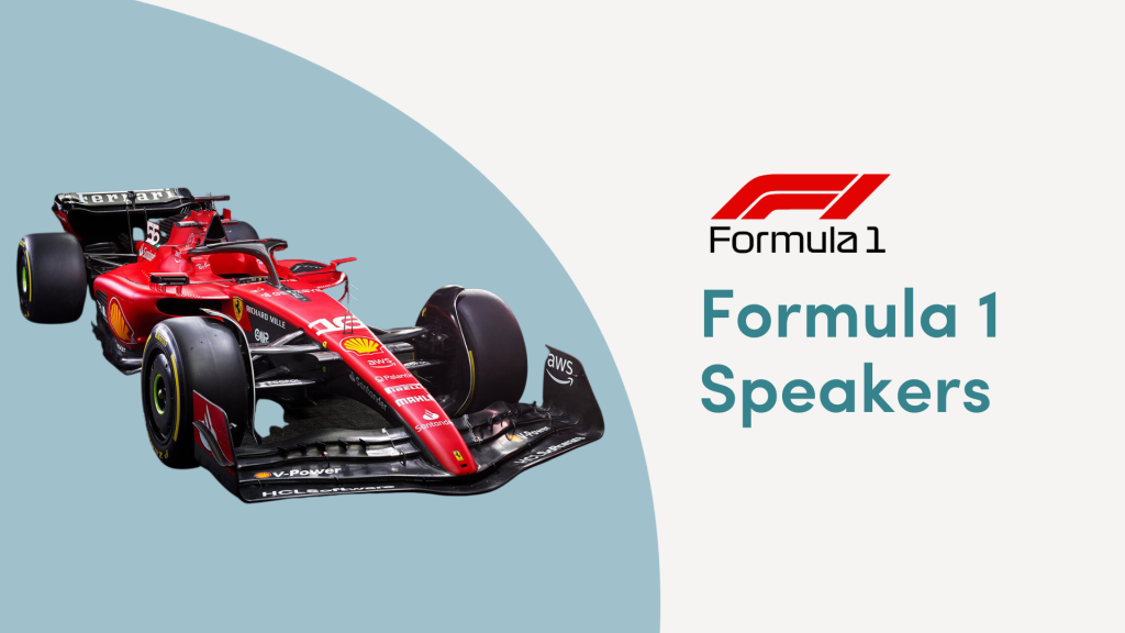 Formula 1 Speakers